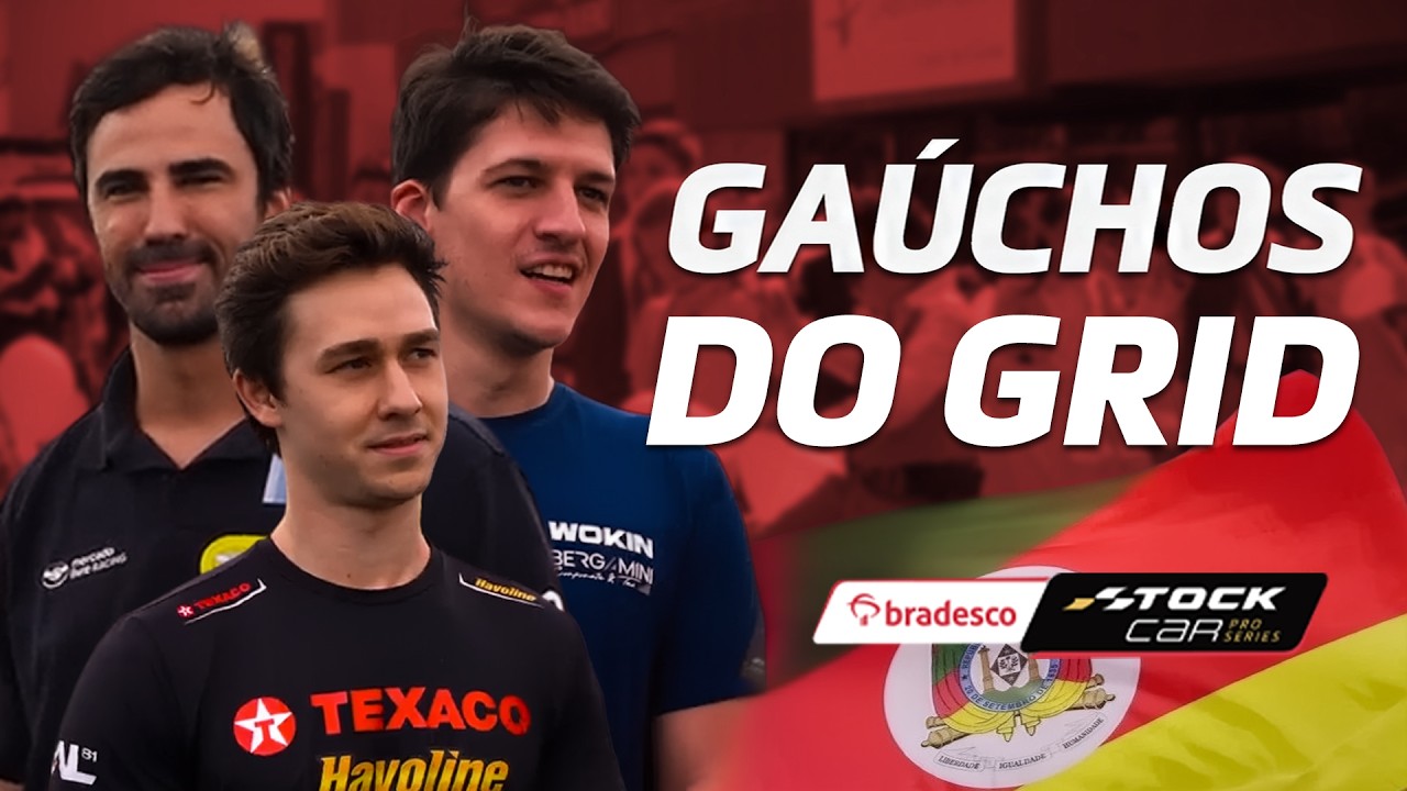 ORGULHO GAÚCHO! Três pilotos do RS aceleram em casa