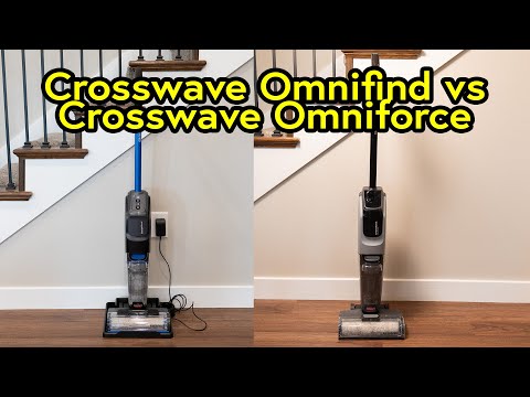 Which to buy? Bissell Crosswave Omnifind vs Crosswave Omniforce Compared