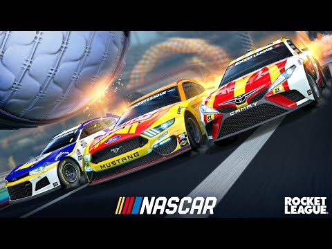 Rocket League NASCAR Fan Pack Trailer 