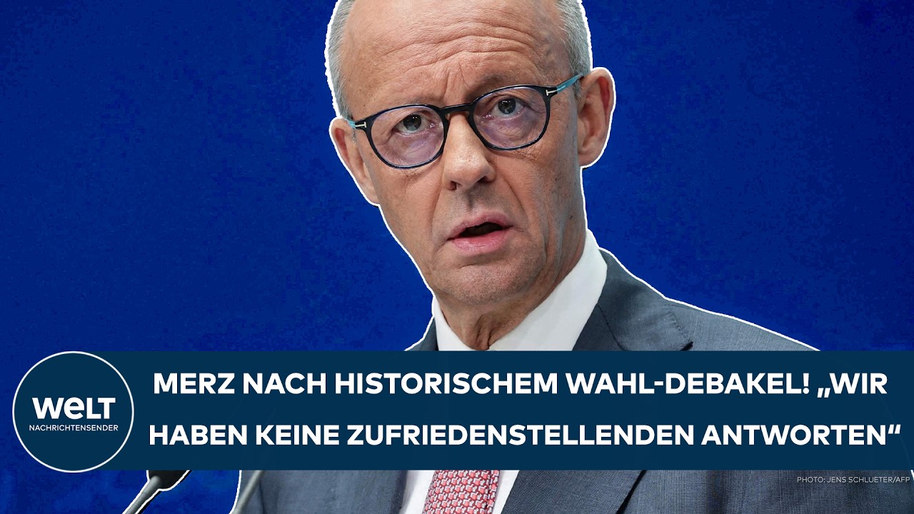 MERZ RATLOS?: "Wir haben keine zufriedenstellenden Antworten!" - Kanzler räumt Fehler ein!