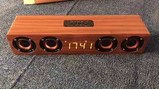 Curie Handcrafted Soundbar (Light Brown)