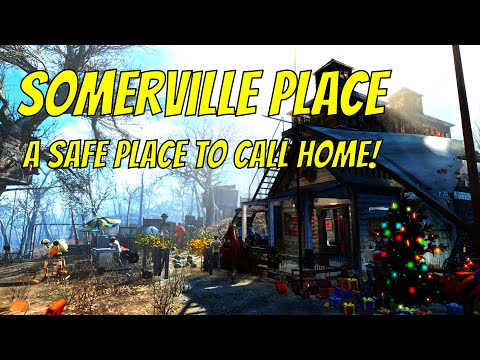 SOMERVILLE CHALLENGE! My No-Mods Fallout 4 "A Safe Place For Families" Build