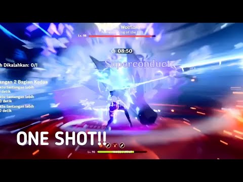 (outro test) ONE SHOT!! Spiral Abyss 12-2 Eula vs Golden Wolflord | Genshin Impact 3.3