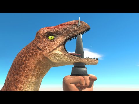 Who Can Jump Above Spike Fist - Animal Revolt Battle Simulator