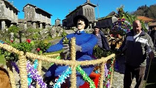 preview picture of video 'Carnaval tradicional em Lindoso 2015 - Cortejo, Pai Velho.'