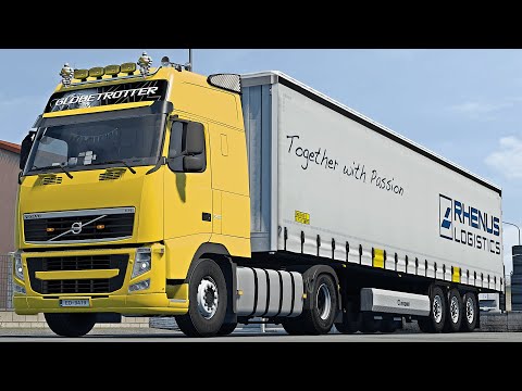 4K | ETS2 1.43 | Promods | Volvo FH13 540 | Przemyśl 🇵🇱 - Warszawa 🇵🇱