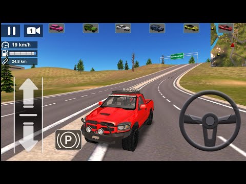 Offroad 4x4 Car Driving Gameplay Video 🚑 || Offroad Game 01 || Alpha Mobile gaming