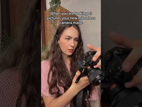 I finally made a switch to mirrorless camera💯✨📸 #photographer