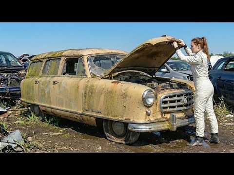 Thumbnail for ASMR Car Restoration | 1952 Nash Rambler Station Wagon | Full Showroom Rebuild (4K POV) by Nota, SEAT, video, Ilinga, WiLL, Car, video f, vide, video i, Station wagon