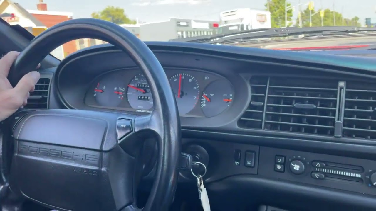 **SOLD By Auction** 1992 Porsche 968 Coupe 6-Speed Manual