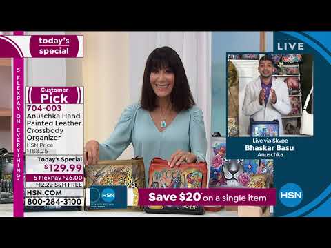 HSN | Anuschka Handbags Celebration 07.22.2021 - 12 PM