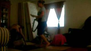 Me and Brittany dancing-Naked in my bed