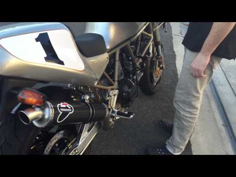 Ducati 900ss FE 50mm termignoni spaghetti system