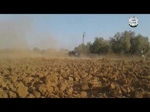 استهداف مقرات النظام في كتيبة المهجورة وحاجز أبو كاسر في ريف درعا بالمدفعية من قبل فرقة الحسم