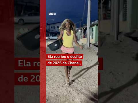 A mulher que imitava desfiles da Chanel nas ruas da Nigéria e se tornou modelo internacional