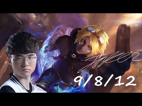 T1 Faker Stream: Faker Ezreal KDA 9/8/1