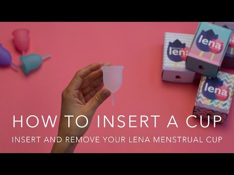 How To Insert and Remove Your LENA Menstrual Cup