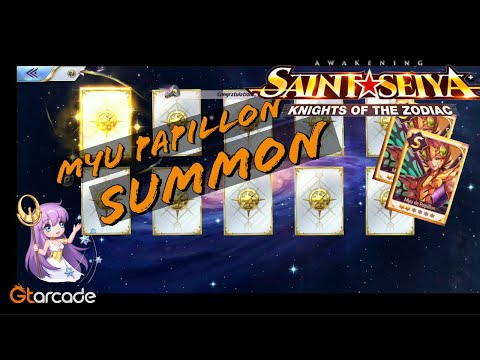 🔸Saint Seiya Awakening - Summon to get Hades or Myu Papillon!!!