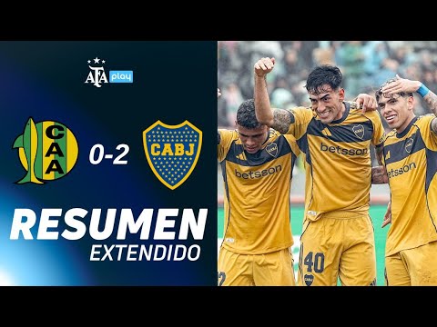 Aldosivi 0-2 Boca Juniors | #TorneoClausura2025 | RESUMEN EXTENDIDO | FECHA 7