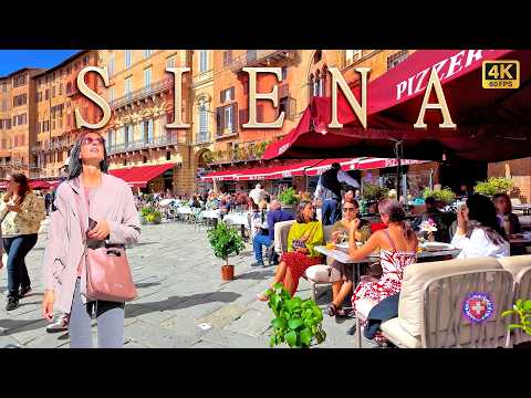 SIENA TUSCANY ITALY ✨ Labyrinth of Streets and Main squares 4K Walking tour