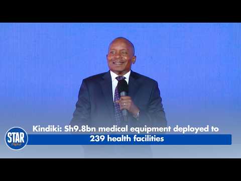 Kindiki: Sh9.8bn medical equipment deployed to 239 health facilities