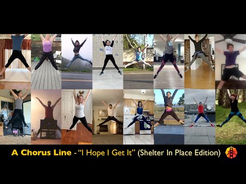 A Chorus Line - "I Hope I Get It" (COVID-19 Lockdown Edition)
