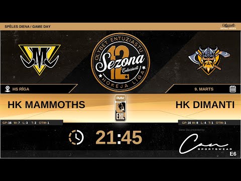 2023 03 09 HK MAMMOTHS - HK DIMANTI