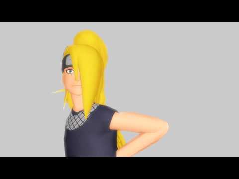 [MMD newcomer] Deidara drops it!