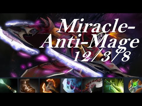 Miracle- Anti-Mage - oh, that's counter Troll Warlord - Nigma vs Unique game1 - BEYOND EPIC - dota2