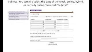 How to Search and Register for Sections Using WebAdvisor