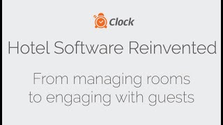 Clock Software - Hotel software reinvented