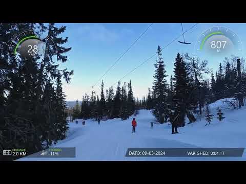 Trysil ski - Longest descent