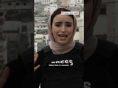 Families flee Israeli operation in West Bank