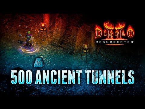 500 Ancient Tunnel Runs Drop Highlights - Diablo 2 Resurrected (D2R)