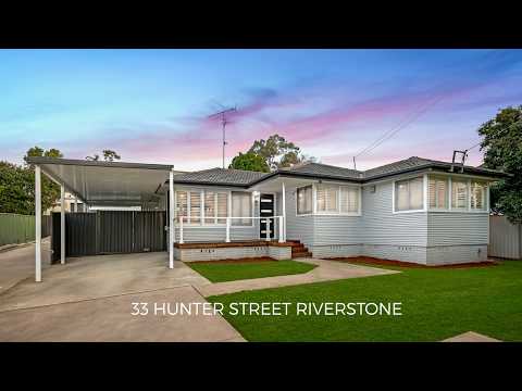 33 Hunter Street, Riverstone, NSW 2765, 3 Bedrooms, 1 Bathrooms, House