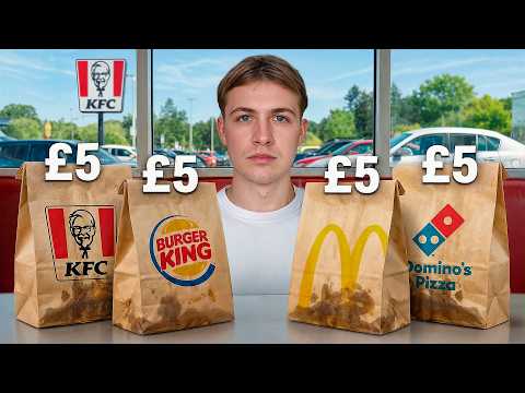 I Tried £5 Fast Food Meal Deals