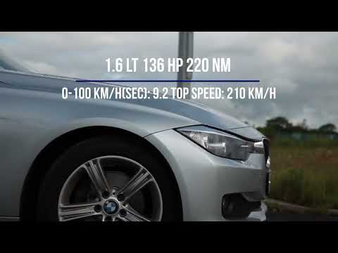 BMW F30 316i 1.6 136 HP Acceleration - Hızlanma 0-100 km/h, 0-160 km/h