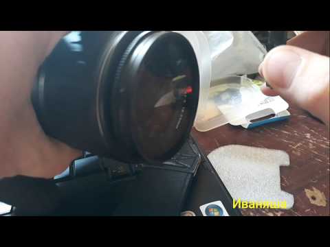 Распаковка бандероли с Китая. Купил ультра-фиолетовый фильтр для своего фотоаппарата Canon 400D.