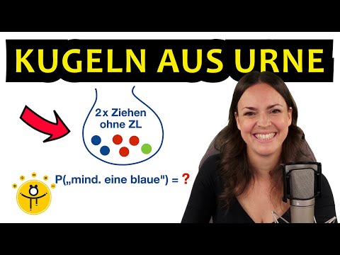 Wahrscheinlichkeitsrechnung – Kugeln ziehen OHNE Zurücklegen einfach erklärt