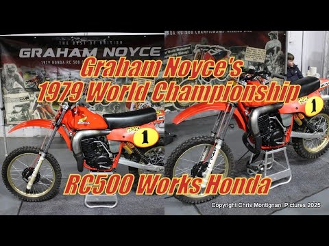 Graham Noyce's 1979 World Championship RC500 Honda