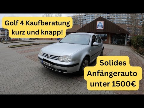 Golf 4 buying guide in 5 minutes - Affordable first car under €1500 #cars #vw #golf #video #viral