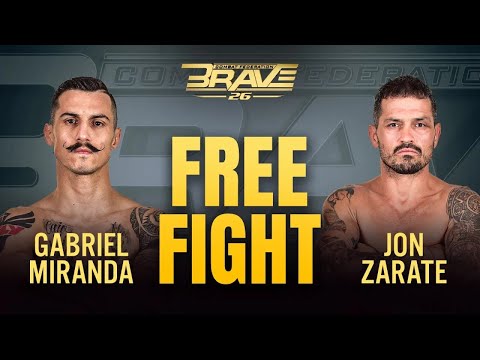 Gabriel Miranda vs Jon Zarate full fight