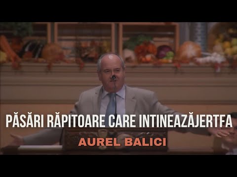 Aurel Balici- 📍Păsări răpitoare care intinează jertfa..