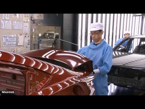 , title : 'Linea di produzione di automobili, Mazda 6'