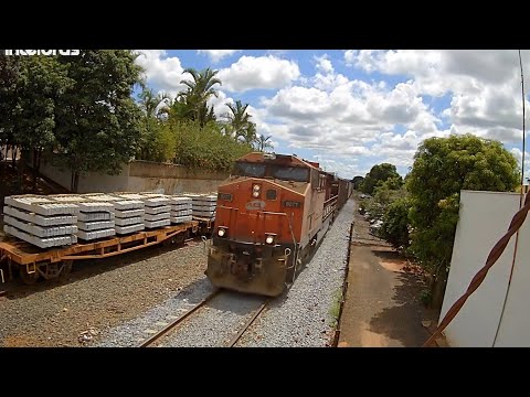 TREM AO VIVO SANTA ERNESTINA SP BRASIL