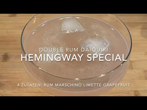 Hemingway Special Rezept - Abgewandelter Daiquiri Klassiker