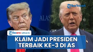 Terima Penghargaan Arsitek Perdamaian, Trump Klaim Jadi Presiden Terbaik AS Sepanjang Sejarah