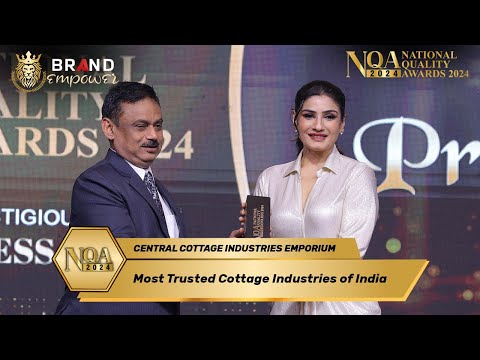 Central Cottage Industries Emporium Won Most Trusted Cottage Industries of India #brandempower