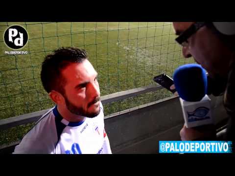 Julio Cobos tras el CD El Palo 1 vs 1 CD Alcalá 1/8 Copa Federración 13/14