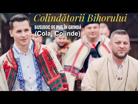 Colindătorii Bihorului - BUSUIOC DE PUS ÎN GRINDĂ ❄️ Cele mai frumoase Colinde din Ardeal 🔔 | Colaj